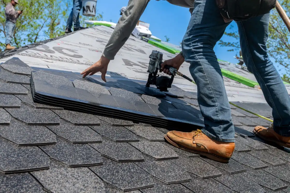roofing project in Utica, NY — 1